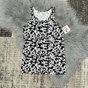 GAP Kids DVF Muscle Tank In Cow Print Size XXL‎ (14-16) NWT